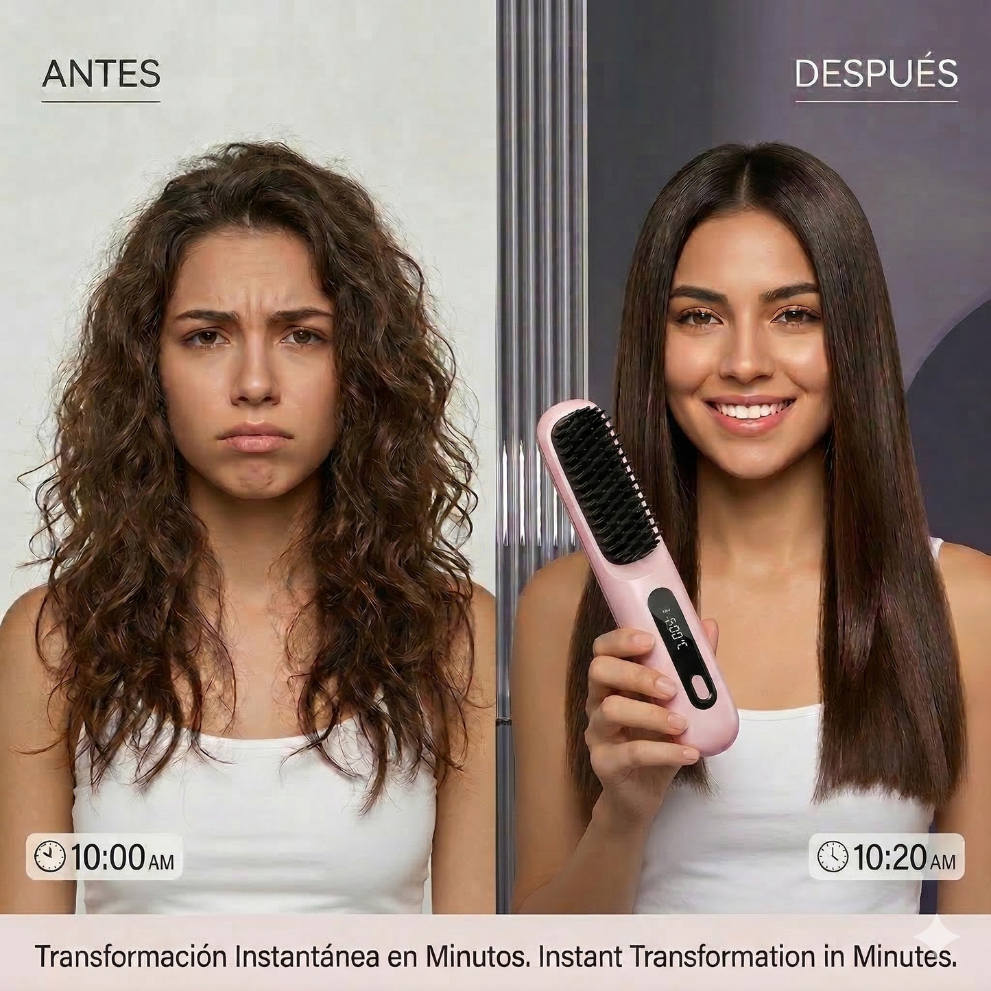 Cepillo Alisador Inalámbrico