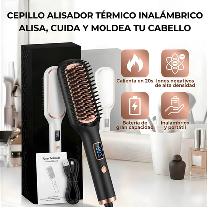 Cepillo Alisador Inalámbrico
